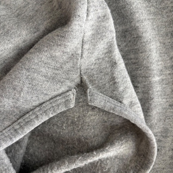 Vintage Kittens Gray Bunny Winter Scene Graphic Sweatshirt Dress - Picture 4 of 5